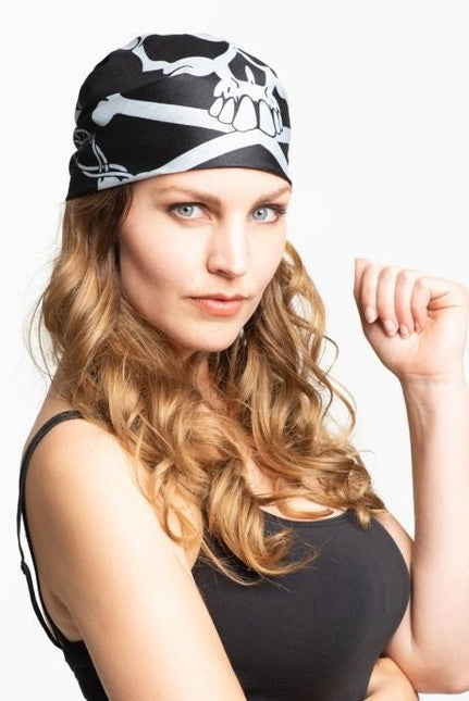 Bandana Schedel 55cm van Partychimp koop je bij Partywinkel