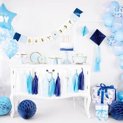 Banner Baby Boy 1,6m van Partydeco koop je bij Partywinkel