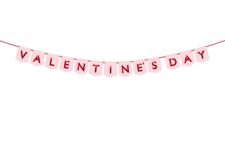 Valentijnsdag Letterslinger 1,50m van Partydeco koop je bij Partywinkel