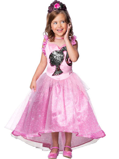 Barbie Prinsessenjurkje Kind van Rubies koop je bij Partywinkel