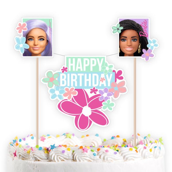Barbie Taarttopper 26cm van Riethmueller koop je bij Partywinkel