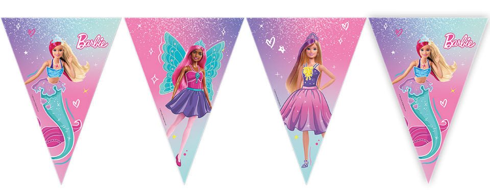 Barbie Vlaggenlijn van Procos koop je bij Partywinkel