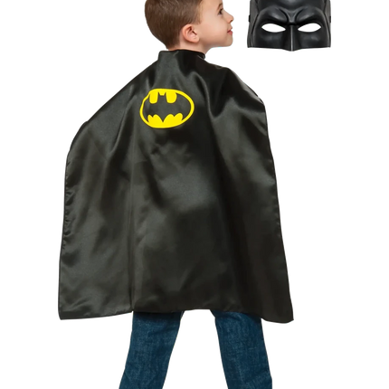 Batman Cape en Masker Set Kind van Rubies koop je bij Partywinkel