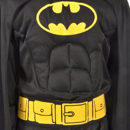 Batman Costume C/Muscoli Nero Kind van Ciao International koop je bij Partywinkel