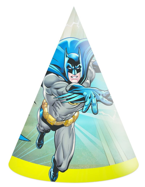 Batman Hoedjes 6st van Procos koop je bij Partywinkel