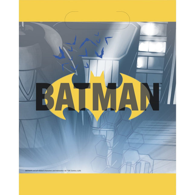 Batman Uitdeelzakjes 23cm 8st van Unique koop je bij Partywinkel