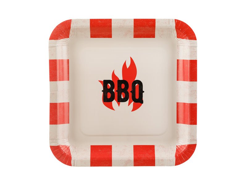 BBQ Borden 26x26cm van Partydeco koop je bij Partywinkel