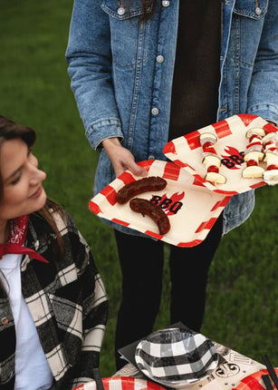 BBQ Borden 26x26cm van Partydeco koop je bij Partywinkel