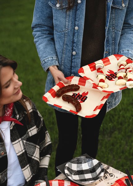 BBQ Borden 26x26cm van Partydeco koop je bij Partywinkel