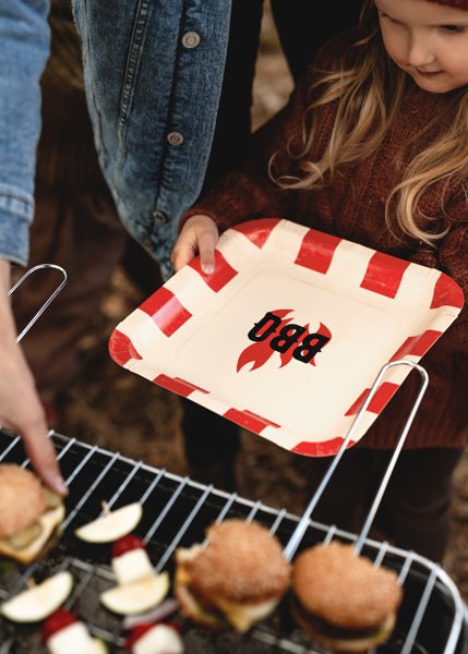 BBQ Borden 26x26cm van Partydeco koop je bij Partywinkel