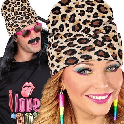Beanie Luipaard Classic van Widmann koop je bij Partywinkel