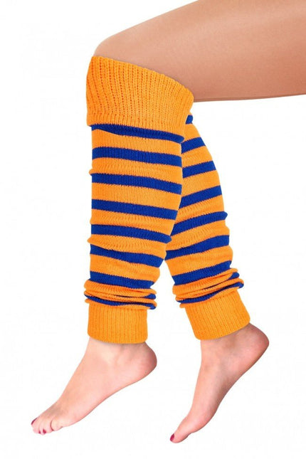 Beenwarmers Oranje Blauw van PartyXplosion koop je bij Partywinkel