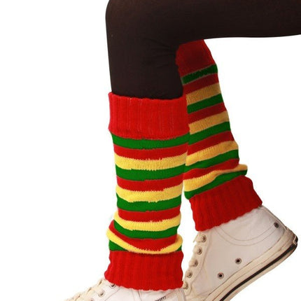 Beenwarmers Rood/Geel/Groen Voor Ki van PartyXplosion koop je bij Partywinkel