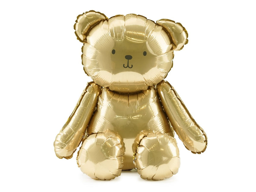 Beer Ballon Goud 53cm van Partydeco koop je bij Partywinkel