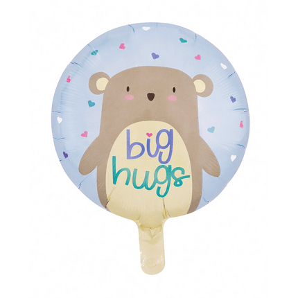 Beer Helium Ballon Big Hugs Leeg 45cm van WeFiesta koop je bij Partywinkel