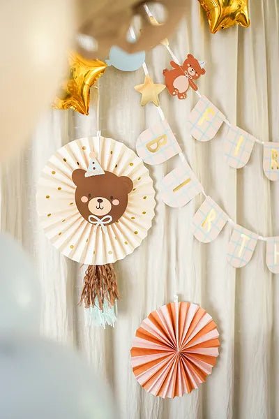 Beer Papieren Waaiers 30cm van Partydeco koop je bij Partywinkel