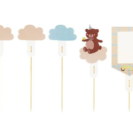 Beer Taarttopper 12cm van Partydeco koop je bij Partywinkel