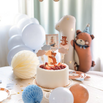 Beer Taarttopper 12cm van Partydeco koop je bij Partywinkel