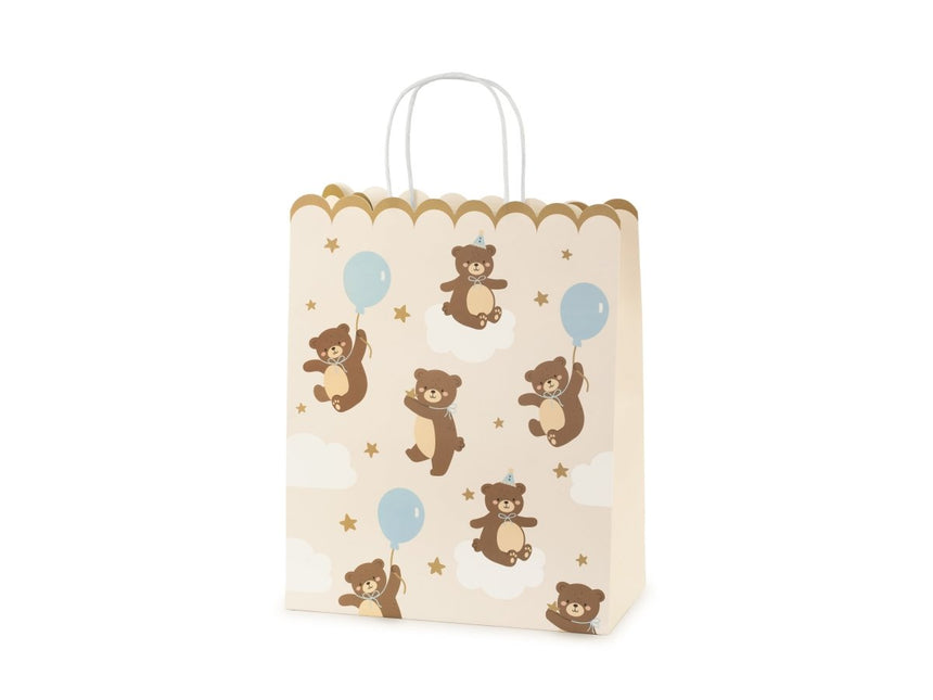 Beer Uitdeeltasjes 32cm van Partydeco koop je bij Partywinkel