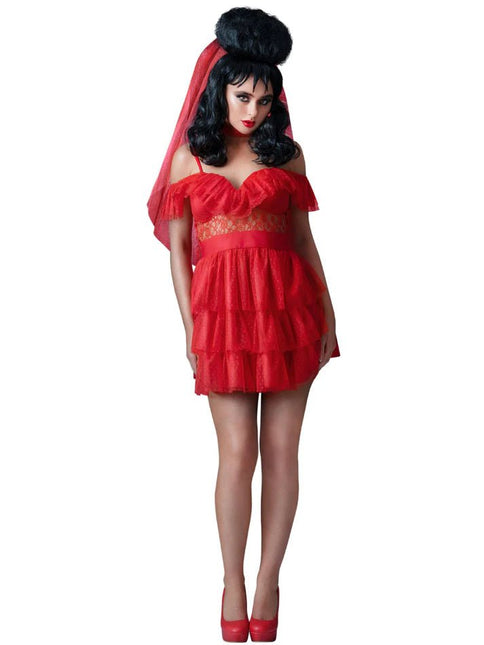 Beetlejuice Lydia Bride Kostuum van Smiffys koop je bij Partywinkel