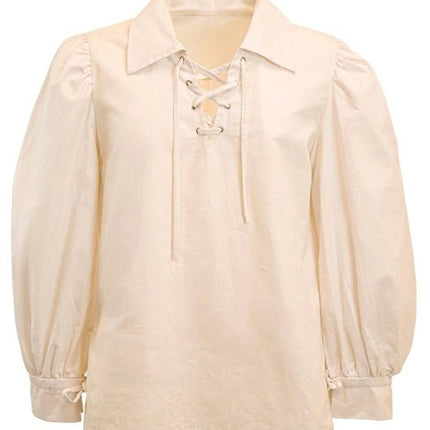 BEIGE HISTORISCH KARAKTER SHIRT van Widmann koop je bij Partywinkel