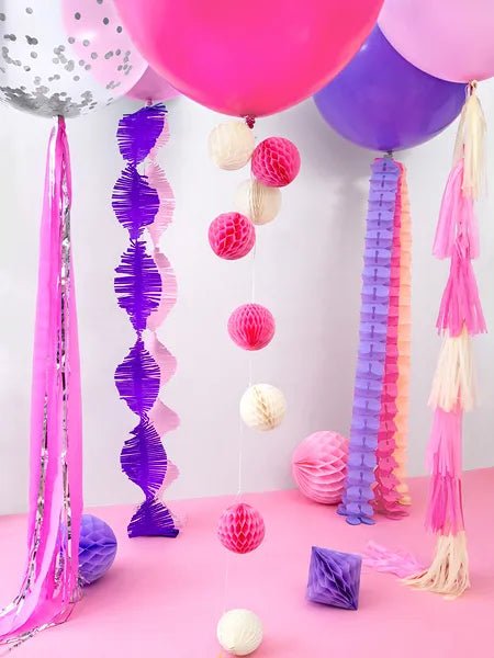 Beige Honeycomb 10cm van Partydeco koop je bij Partywinkel