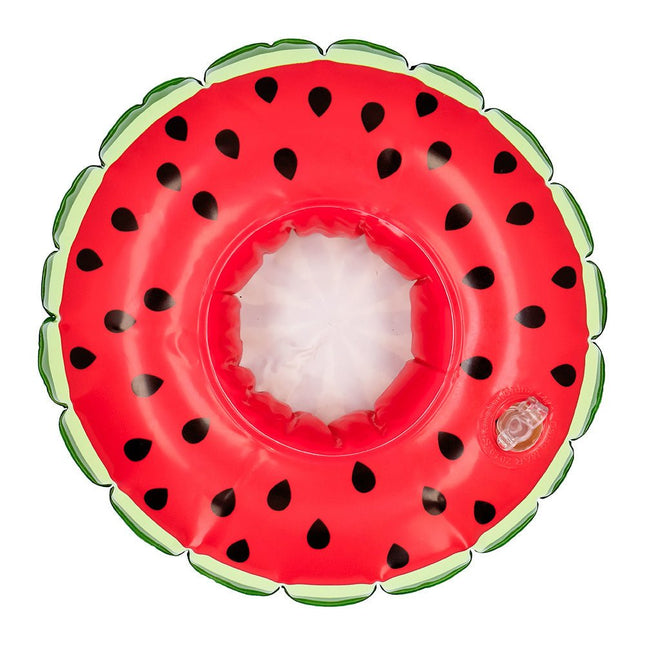 Bekerhouder Watermeloen Opblaasbaar 20cm van Boland koop je bij Partywinkel