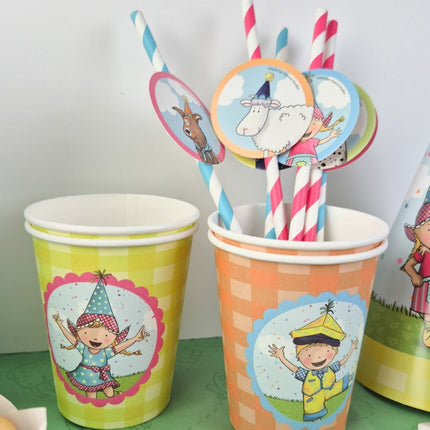 Bekers Fien & Teun 250m 8st van Haza Witbaard koop je bij Partywinkel