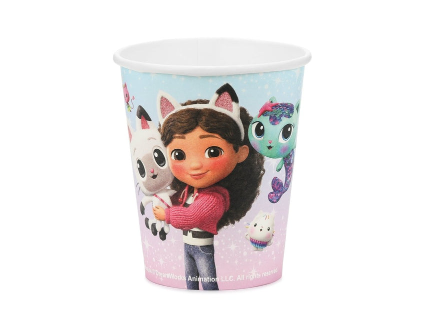 Bekers Gabby's Dollhouse, 250ml van Partydeco koop je bij Partywinkel