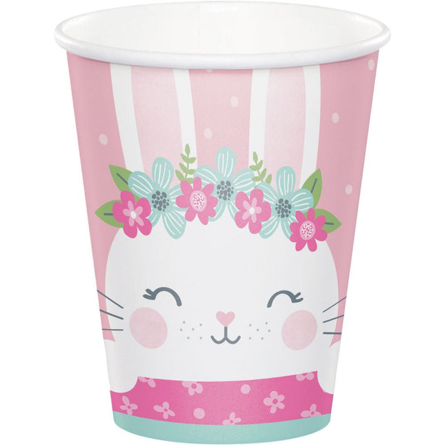 Bekers Konijn 256ml 8st van Creative Converting koop je bij Partywinkel