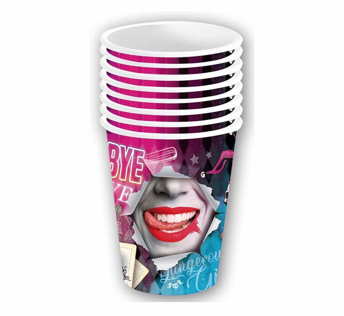 Bekers Suicide Squad 355ml 6st van Fiestas Guirca koop je bij Partywinkel