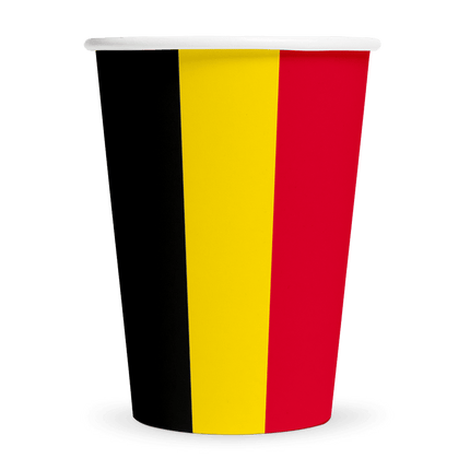 Belgie Bekers 210ml 8st van WeFiesta koop je bij Partywinkel
