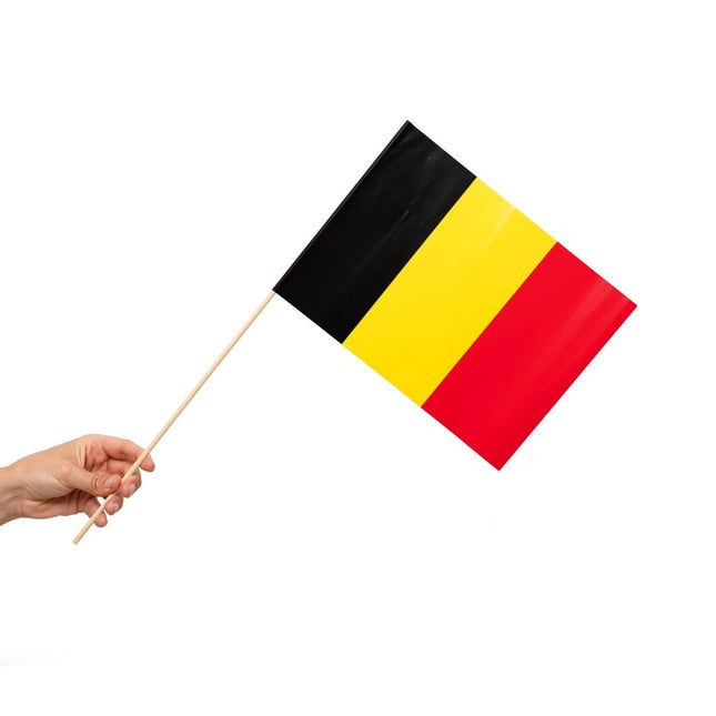Belgie Vlag 10st van WeFiesta koop je bij Partywinkel
