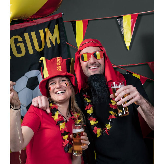 Belgium Vlag Voetbal 1,5m van Boland koop je bij Partywinkel