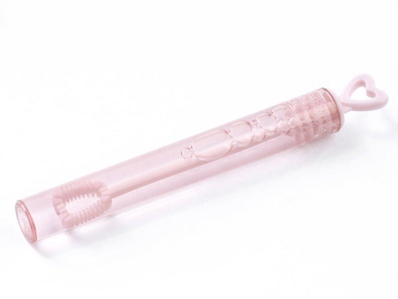 Bellenblaas Hart Roze 48st van Partydeco koop je bij Partywinkel