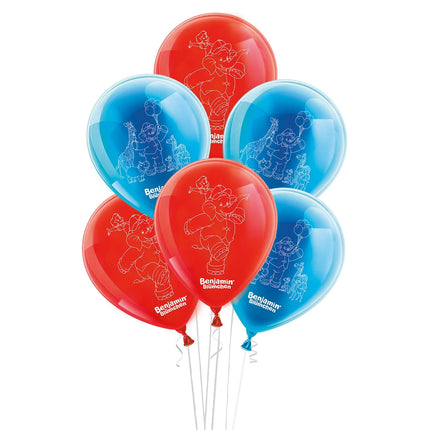 Benjamin Blümchen Balloons, 25 cm, 10-pack