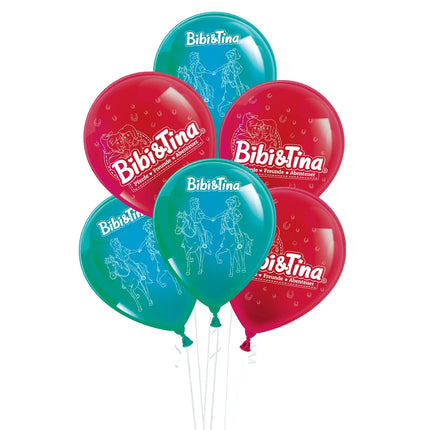 Bibi and Tina Balloons, 25 cm, 10-pack
