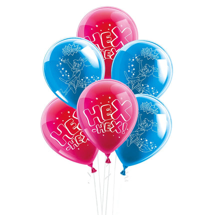 Bibi Blocksberg Balloons, 25 cm, 10-pack