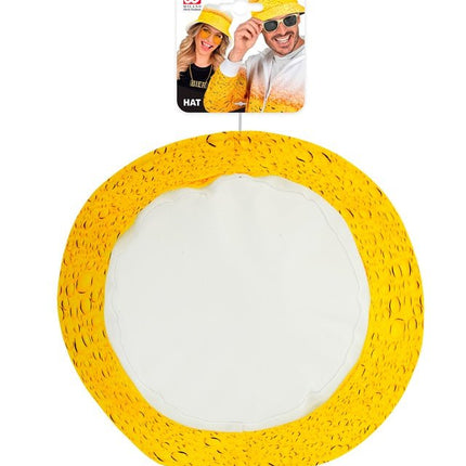 Bier Bucket Hat Geel van Widmann koop je bij Partywinkel