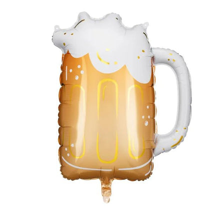 Bier Helium Ballon Leeg 54cm van Partydeco koop je bij Partywinkel