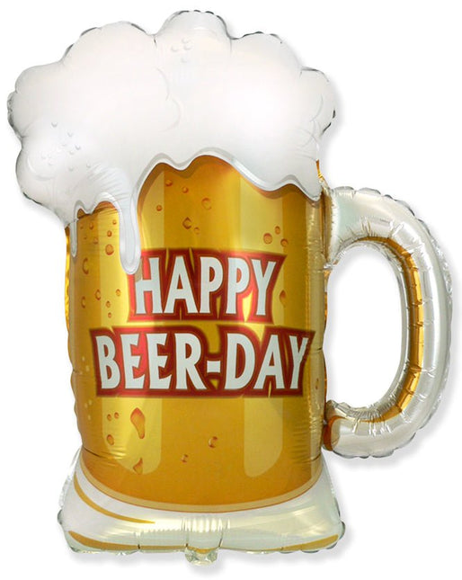 Bier Helium Ballon Leeg 68cm van WeFiesta koop je bij Partywinkel