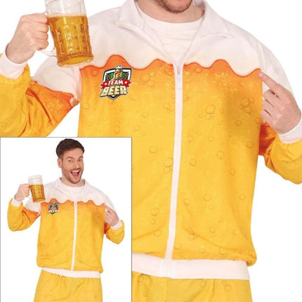 Bier Trainingspak Fout Heren van Fiestas Guirca koop je bij Partywinkel