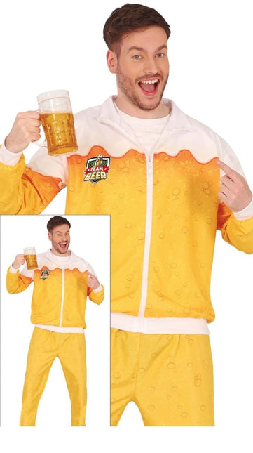 Bier Trainingspak Fout Heren van Fiestas Guirca koop je bij Partywinkel