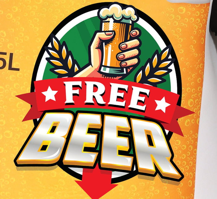 Bierpak Free van Fiestas Guirca koop je bij Partywinkel