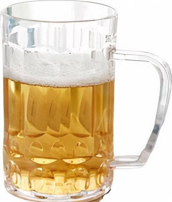 Bierpul Plastic 500ml van Partychimp koop je bij Partywinkel