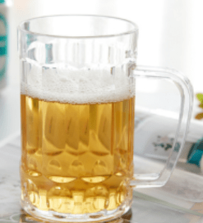 Bierpul Plastic 500ml van Partychimp koop je bij Partywinkel
