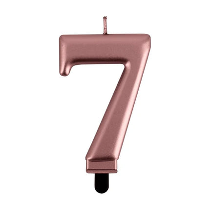 7th Anniversary Rose Gold Candle