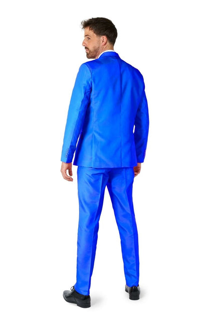 Blauw Pak Heren Suitmeister van Suitmeister koop je bij Partywinkel