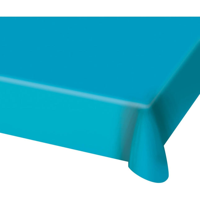 Blauw Tafelkleed 1,8m van Folat koop je bij Partywinkel