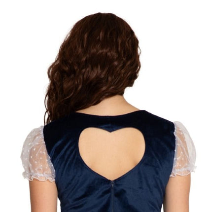Blauwe Dirndl Jurk Oktoberfest Lily van Partychimp koop je bij Partywinkel